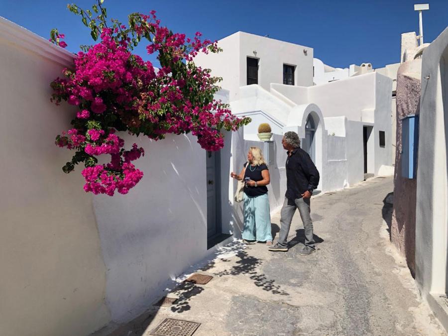 Angels Villa Santorini Megalochori  Bagian luar foto